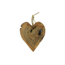 CHALET Aufhänger Herz 33 x 30 x 10 cm