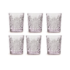 onis Gin Glas Hobstar 350 ml, 6 Stück, Lavendel