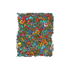 d-c-fix Fensterfolie Venetian Garden 45 x 150 cm