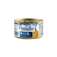 Exclusion Nassfutter Sterilized Beef, 85 g