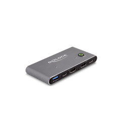 Delock KVM Switch HDMI 8K 60 Hz mit USB 5 Gbps