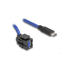 Delock Keystone-Modul USB 5 Gbps A zu USB Type-C Delock Keystone-Modul USB 5 Gbps A zu USB Type-C