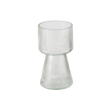 Boltze Vase Imano 18 cm, Transparent