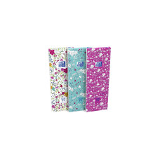 Oxford Notizblock GO Floral 74 x 210 mm, liniert