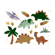 Partydeco Tattoo Set Dinosaurier