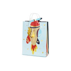 Partydeco Geschenktasche Flugzeug 10 x 24 x 35.5 cm, Mehrfarbig Partydeco Geschenktasche Flugzeug 10 x 24 x 35.5 cm, Mehrfarbig