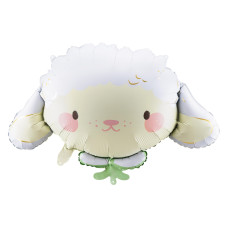 Partydeco Folienballon Schaf 87 x 57.5 cm, Mehrfarbig Partydeco Folienballon Schaf 87 x 57.5 cm, Mehrfarbig