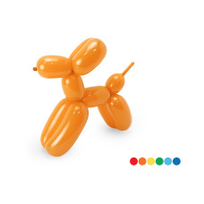 Partydeco Luftballon formbar 30 Stück, 5 x 130 cm, Mehrfarbig