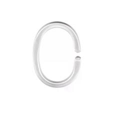 Kleine Wolke Duschvorhanghaken DV-Ringe 12 Stück, 5 cm, Transparent Kleine Wolke Duschvorhanghaken DV-Ringe 12 Stück, 5 cm, Transparent