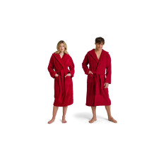 Möve Bademantel Superwuschel M, Rot