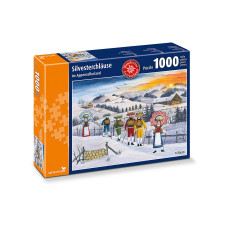 Carta.Media Puzzle Silvesterchläuse im Appenzellerland