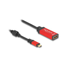 Delock Verlängerungskabel 8K 60Hz USB Type-C - HDMI, 0.2 m Delock Verlängerungskabel 8K 60Hz USB Type-C - HDMI, 0.2 m