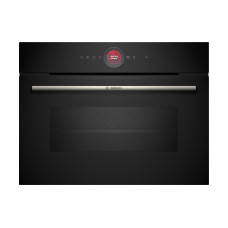 Bosch Einbaubackofen mit Mikrowelle CMG7241B1 Schwarz