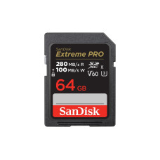 SanDisk SDXC-Karte Extreme PRO UHS-II 64 GB SanDisk SDXC-Karte Extreme PRO UHS-II 64 GB