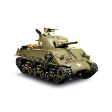 Tamiya Panzer M4 Sherman 105 mm Howitzer Full-Option Bausatz, 1:16