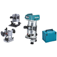 Makita Einhandfräse / Kantenfräse DRT50ZJX11 Set 18 V Makita Einhandfräse / Kantenfräse DRT50ZJX11 Set 18 V