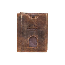 Alpenleder Portemonnaie Pocket Old Havanna