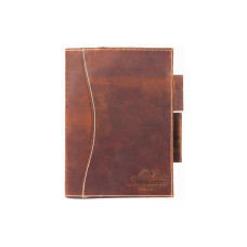 Alpenleder Notizbuch Schiller A5, liniert, Wild Camel
