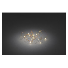 Konstsmide LED Lichterkette Angel Hair 1.9 m 20 LED, Kupfer