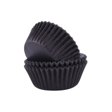 PME Cupcake Backform Schwarz, 60 Stück