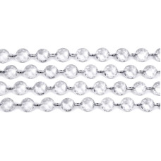 Partydeco Girlande Kristall 1 m Partydeco Girlande Kristall 1 m