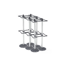 Gusta Garden CHILI BUDDY Rankhilfe für Chilis & Paprika im 3er Set Silber