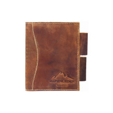 Alpenleder Notizbuch Goethe A6, liniert, Wild Camel