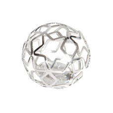 Ambiance Streudeko Ball Stern Silber