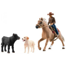 Schleich Spielfigurenset Farm World Westernreiten
