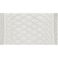 diaqua® Badteppich Kayla 60 x 90 cm, Weiss