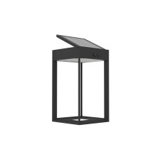 EGLO Leuchten Wandleuchte SUZZARA Solar, 6W, Sensor, Schwarz