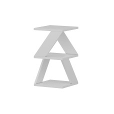 Woody Fashion Couchtisch Albeni 30 x 50 x 30 cm, Weiss