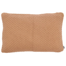Södahl Kissen Wave Knit 40 x 60 cm, Braun/Camel Södahl Kissen Wave Knit 40 x 60 cm, Braun/Camel