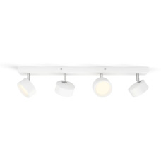 Philips Aufbauspot Bracia 4 x 5.5W 2700K Weiss