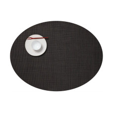 Chilewich Tischset Mini Basketweave 36 cm x 48 cm, Schwarz