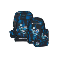 Beckmann Schulrucksack-Set Active Air Flx Magic League, 6-teilig