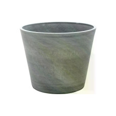 Van der Gucht Blumentopf Woodstone Ø 31 cm x 25.4 cm Grau gebürstet Van der Gucht Blumentopf Woodstone Ø 31 cm x 25.4 cm Grau gebürstet