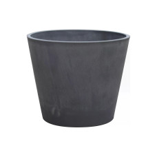 Van der Gucht Blumentopf Woodstone Ø 50 cm x 40.5 cm Dunkelgrau Van der Gucht Blumentopf Woodstone Ø 50 cm x 40.5 cm Dunkelgrau