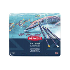 Derwent Aquarellstifte Inktense Permanent 24-teilig Derwent Aquarellstifte Inktense Permanent 24-teilig