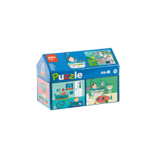 Apli Kids Gebäude-Puzzle Haus 24-teilig