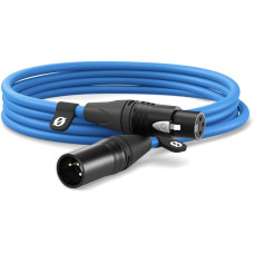 Rode XLR-Kabel XLRm-XLRf 3 m, Blau Rode XLR-Kabel XLRm-XLRf 3 m, Blau