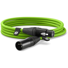 Rode XLR-Kabel XLRm-XLRf 3 m, Grün Rode XLR-Kabel XLRm-XLRf 3 m, Grün