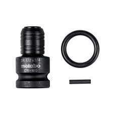 Metabo Adapter 1/2 auf 1/4, E 6.3, 3-teilig, schlagfest Metabo Adapter 1/2 auf 1/4, E 6.3, 3-teilig, schlagfest
