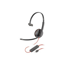 Poly Headset Blackwire 3210 Mono USB-A/C
