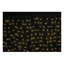 Dameco LED-Lichtervorhang Solar, 192 LEDs, 150 x 150 cm