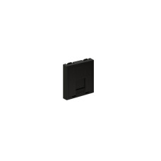 Max Hauri Keystone-Modul 45 x 45 mm für 1x RJ-45, Anthrazit Max Hauri Keystone-Modul 45 x 45 mm für 1x RJ-45, Anthrazit