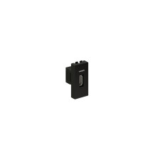 Max Hauri Modul 45 x 22.5 mm, 1x HDMI 2.0, Anthrazit