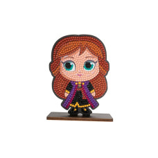 CRAFT Buddy Bastelset Crystal Art Buddies Anna