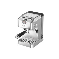 Caso Siebträgermaschine Espresso Gourmet Silber