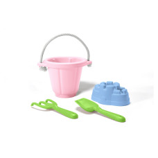 Green Toys Sand Play Set – Pink 4 Teile